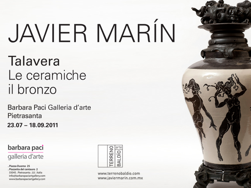 Javier Marín Talavera – Le ceramiche il bronzo