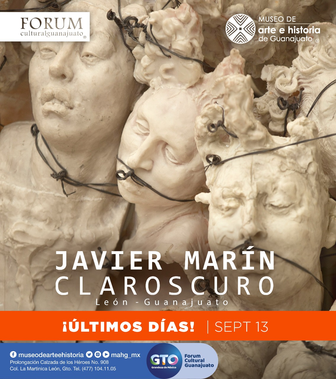Javier Marín Claroscuro LAST DAYS! SEPT 13