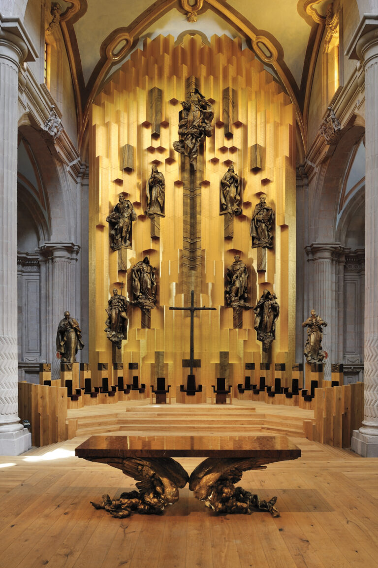 Retablo y presbiterio mayor de la Catedral Basílica de Zacatecas